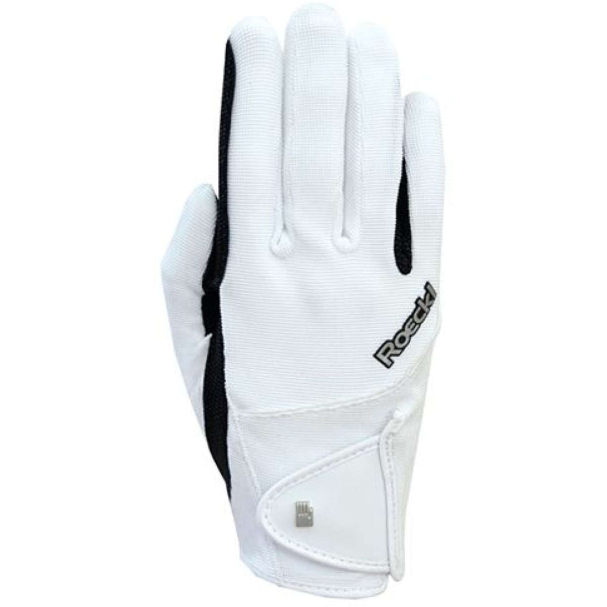 Roeckl Riding Gloves Milano 2-way spandex White/Black