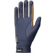 Roeckl Riding Gloves Malta Navy/Caramel