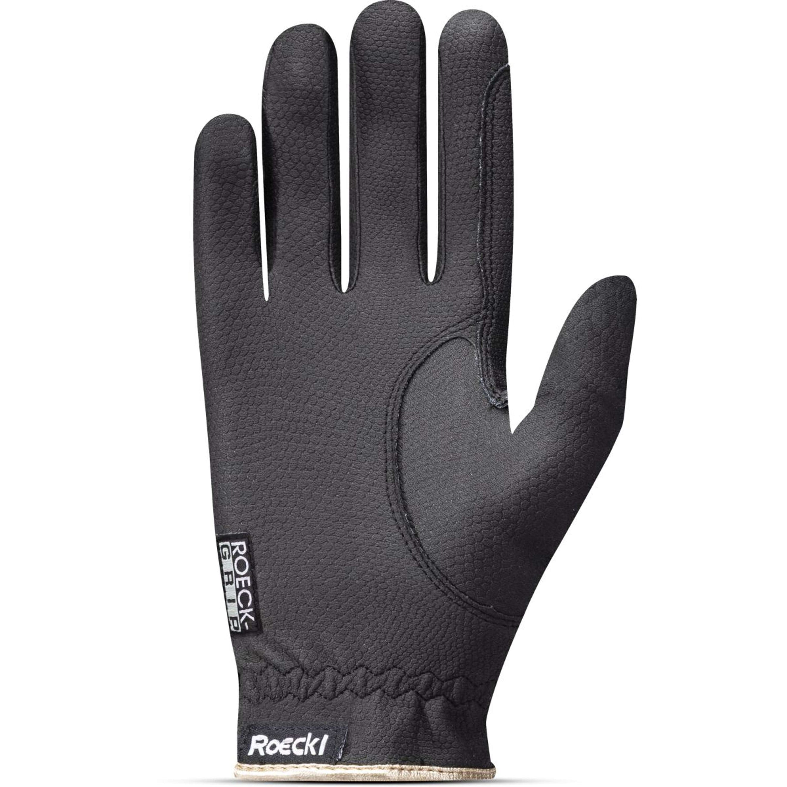 Roeckl Riding Gloves Lona Black/Gold