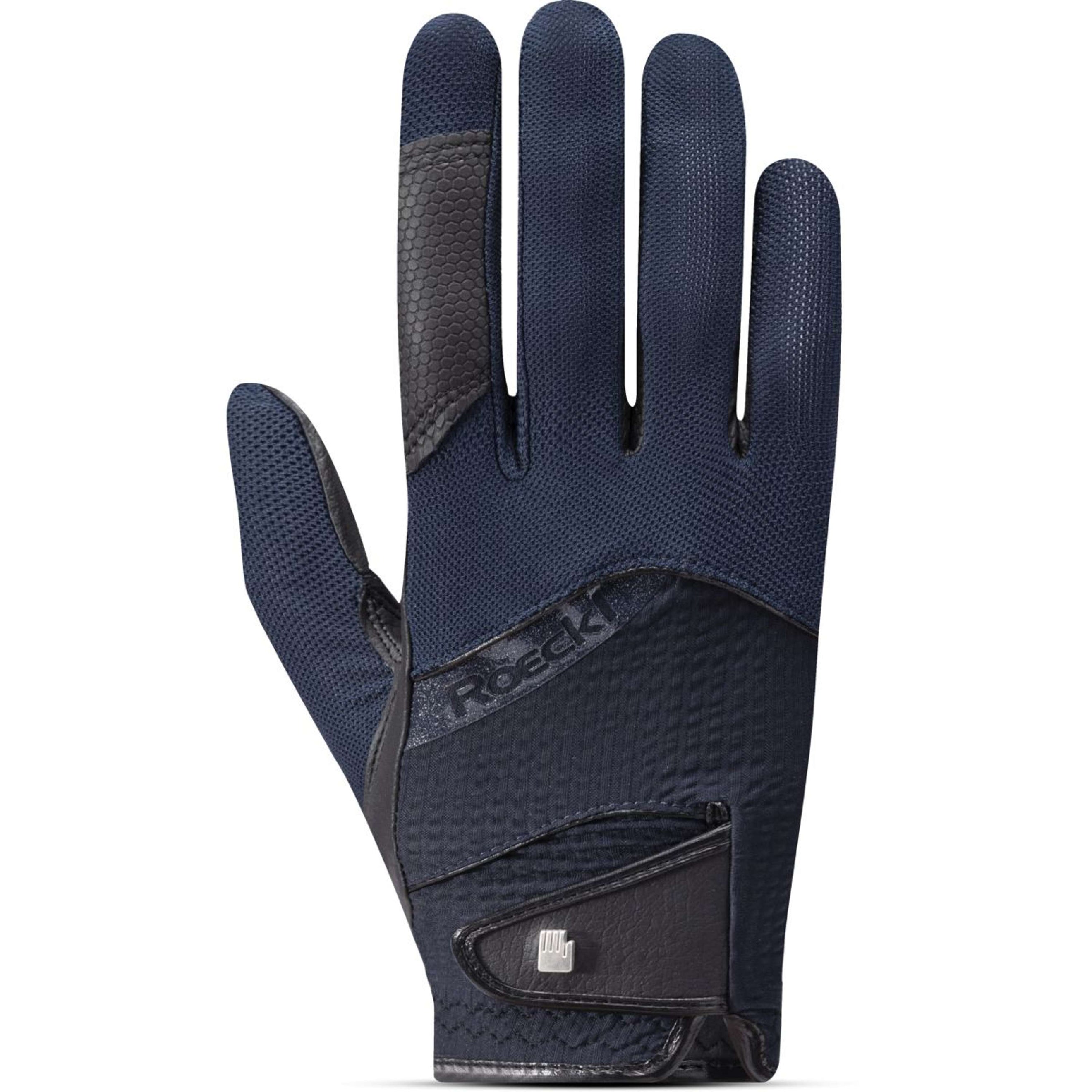 Roeckl Riding Gloves Millero Navy Night/Dark Navy