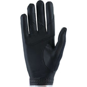 Roeckl Riding Gloves Millero Black/Lilac Macaron