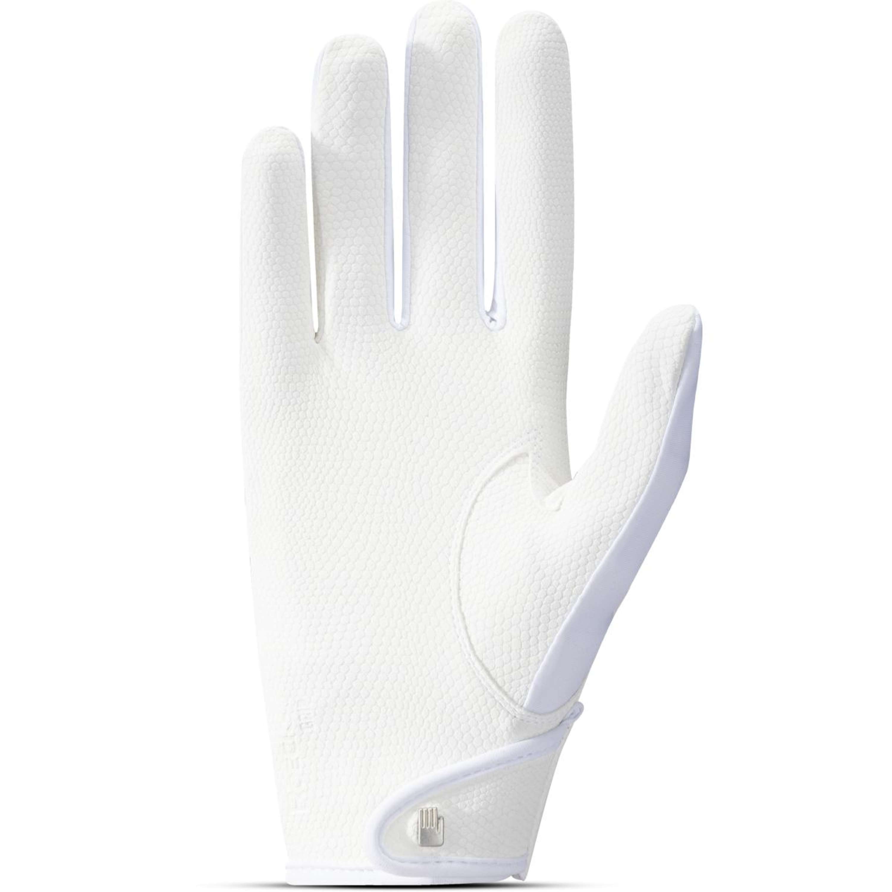 Roeckl Riding Gloves Lillinoe White