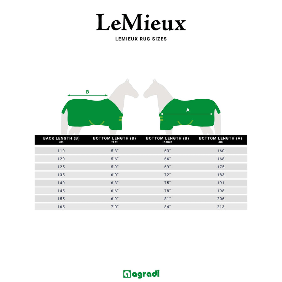 LeMieux Liner 50g Navy