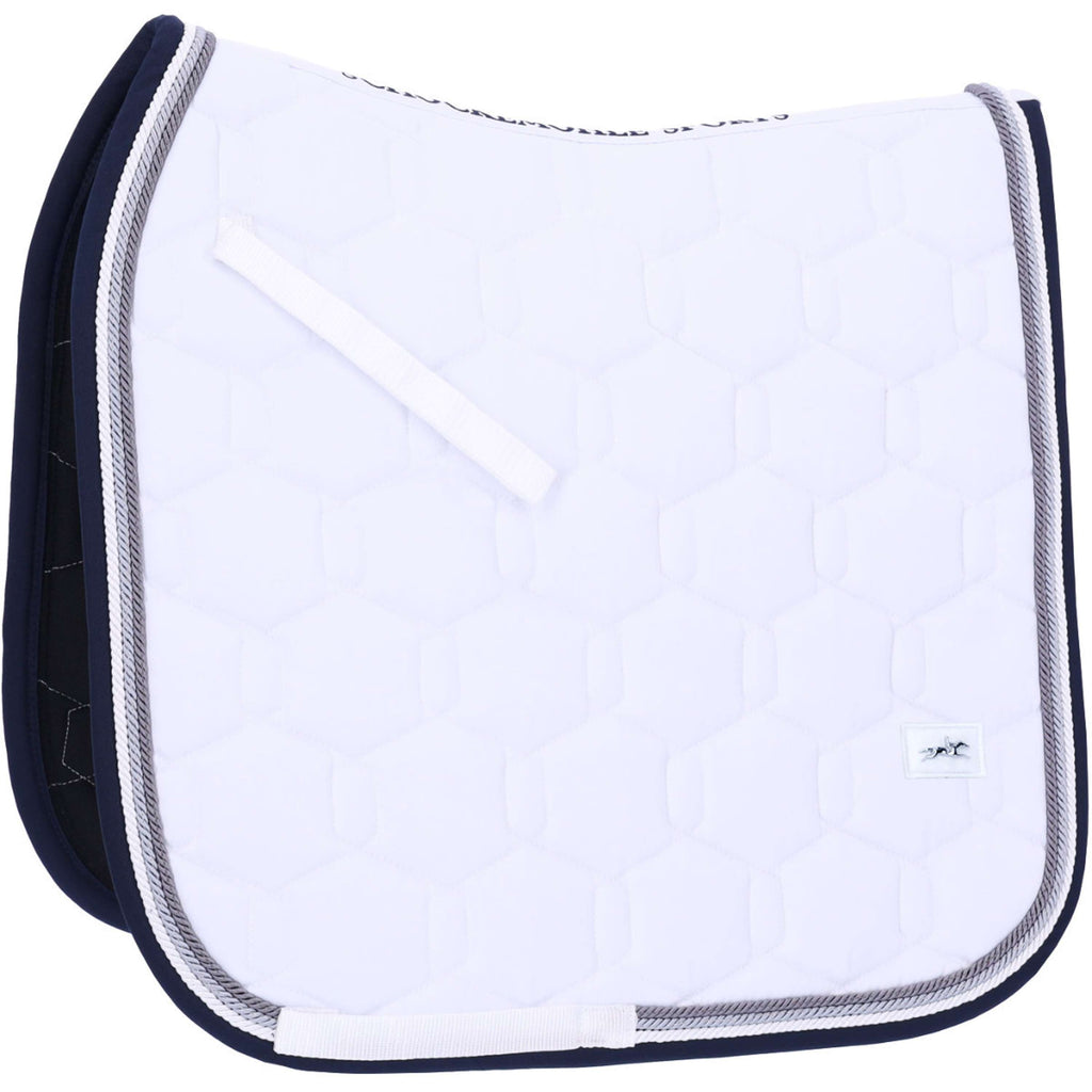 Schockemöhle Saddlepad SP Eco Comfort D Style Dressage White