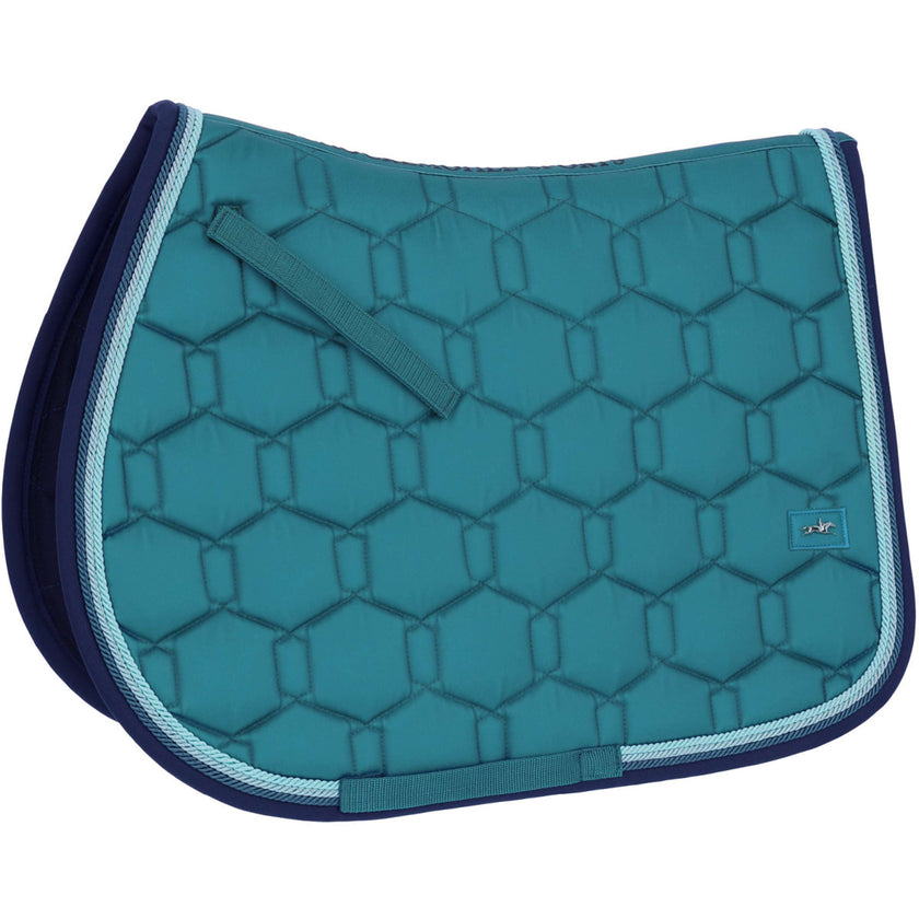 Schockemöhle Saddlepad SP Eco Comfort S Style Jumping Colonial Blue Schockemöhle Saddlepad SP Eco Comfort S Style Jumping Colonial Blue
