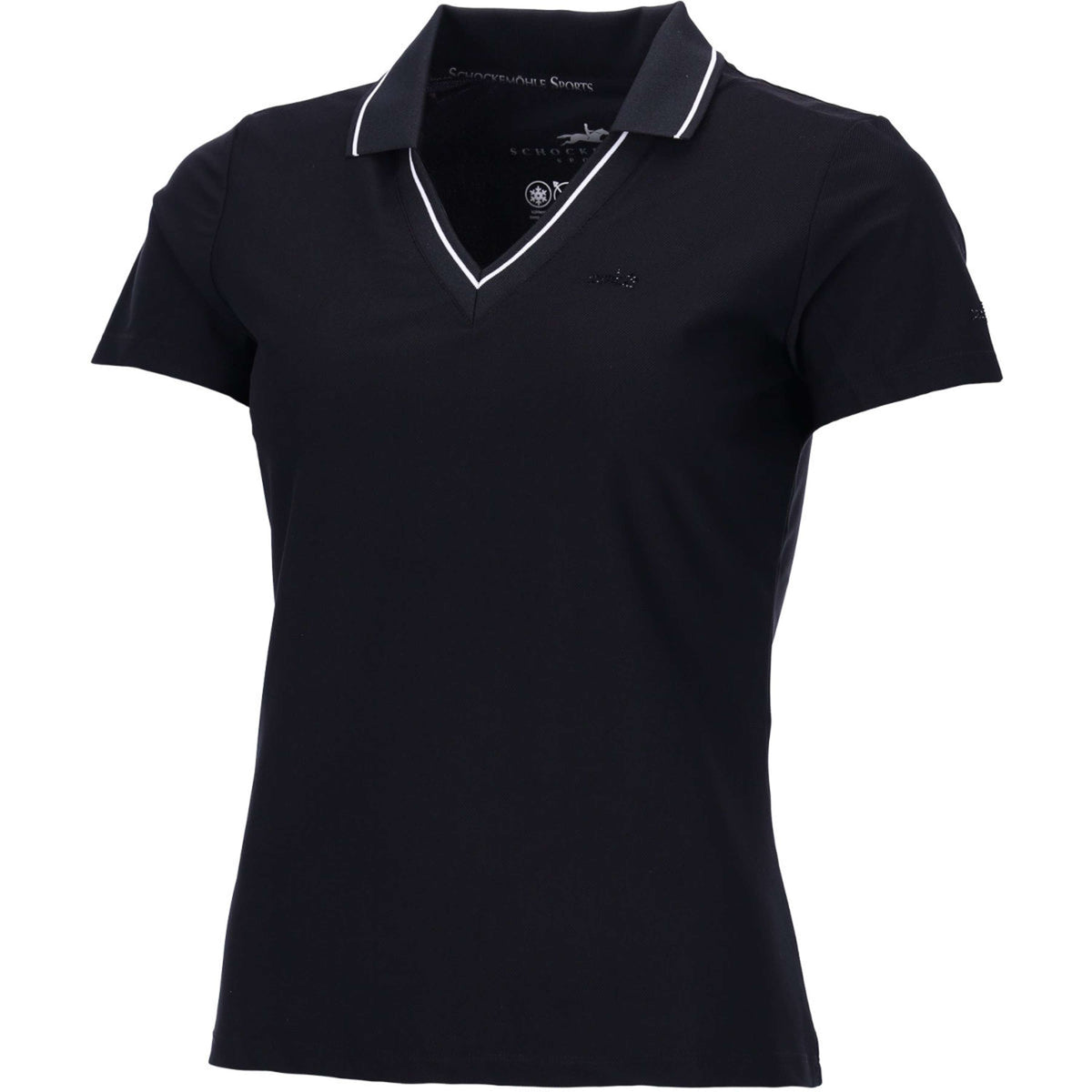 Schockemöhle Poloshirt SPMiley Style Black
