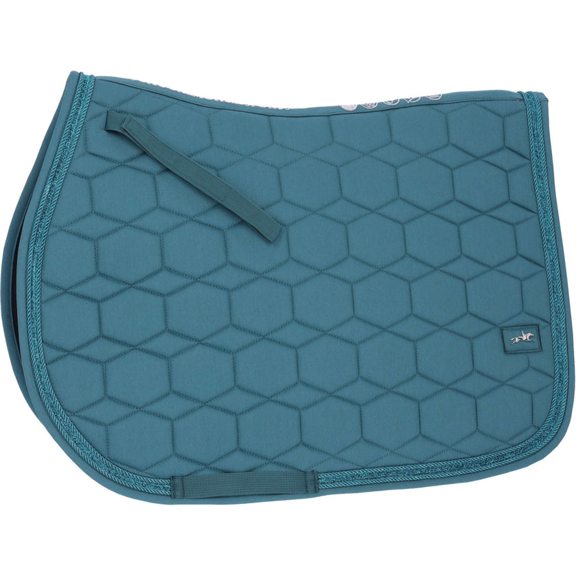 Schockemöhle Saddlepad SP High Density S Style Jumping Colonial Blue Schockemöhle Saddlepad SP High Density S Style Jumping Colonial Blue