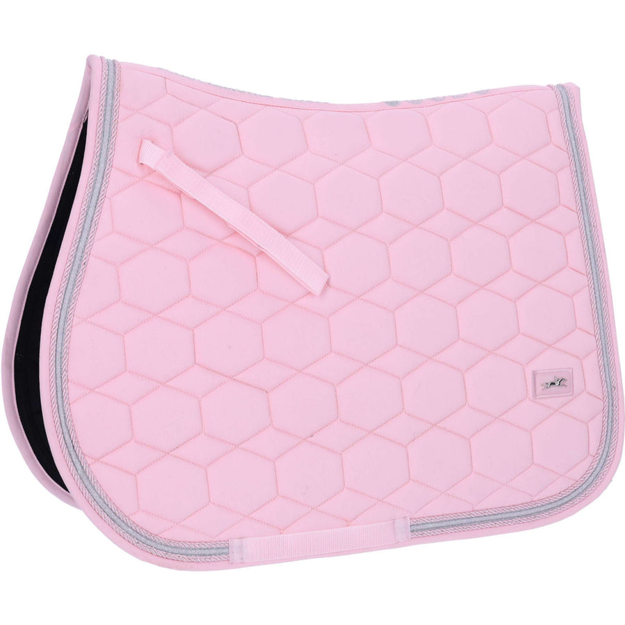 Schockemöhle Saddlepad SP High Density S Style Jumping Pale Pink