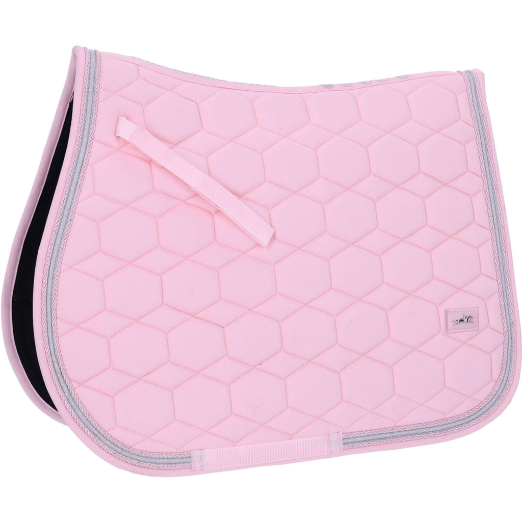 Schockemöhle Saddlepad SP High Density S Style Jumping Pale Pink