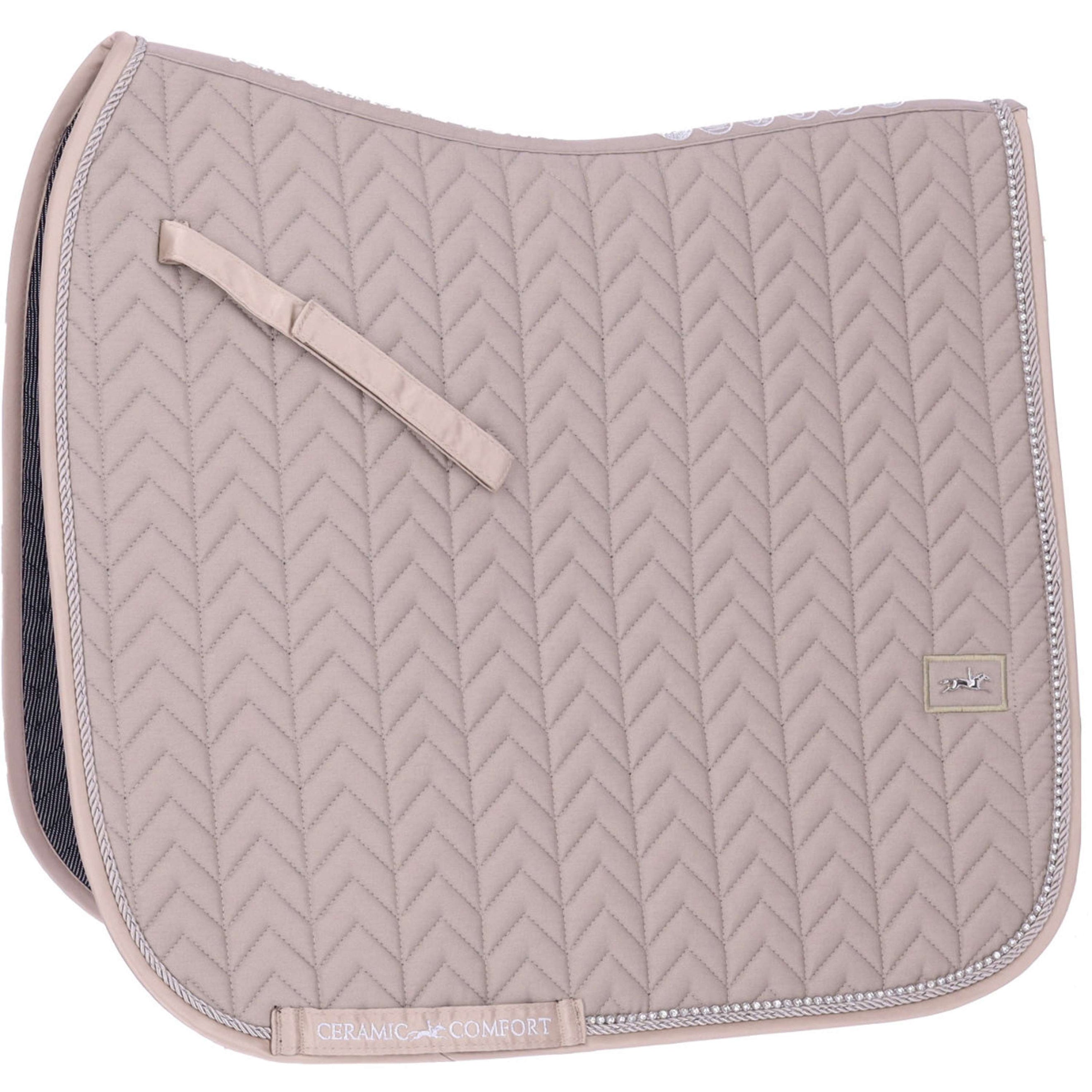 Schockemöhle Saddlepad SPCeramica D Style Dressage Stone