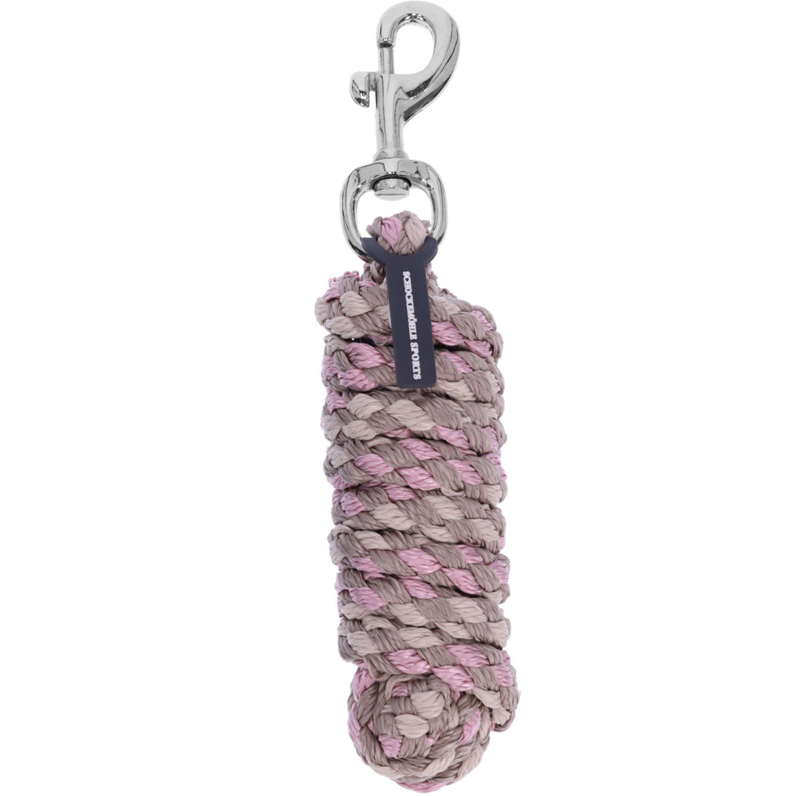 Schockemöhle Lead Rope SP Catch Style Musketon Hook Stone/Pale Pink/Chalk Schockemöhle Lead Rope SP Catch Style Musketon Hook Stone/Pale Pink/Chalk