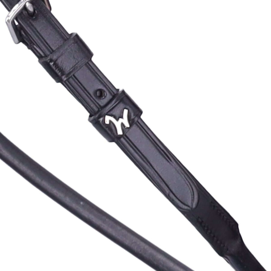Schockemöhle Snaffle Bridle SP Isabell Werth Johnny Black/Silver