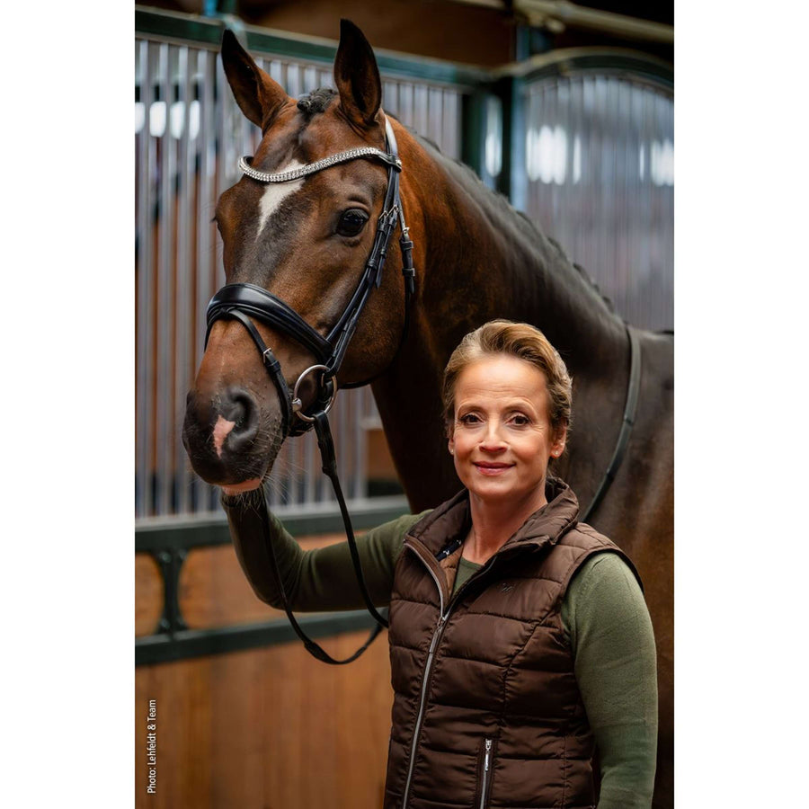 Schockemöhle Snaffle Bridle SP Isabell Werth Johnny Black/Silver