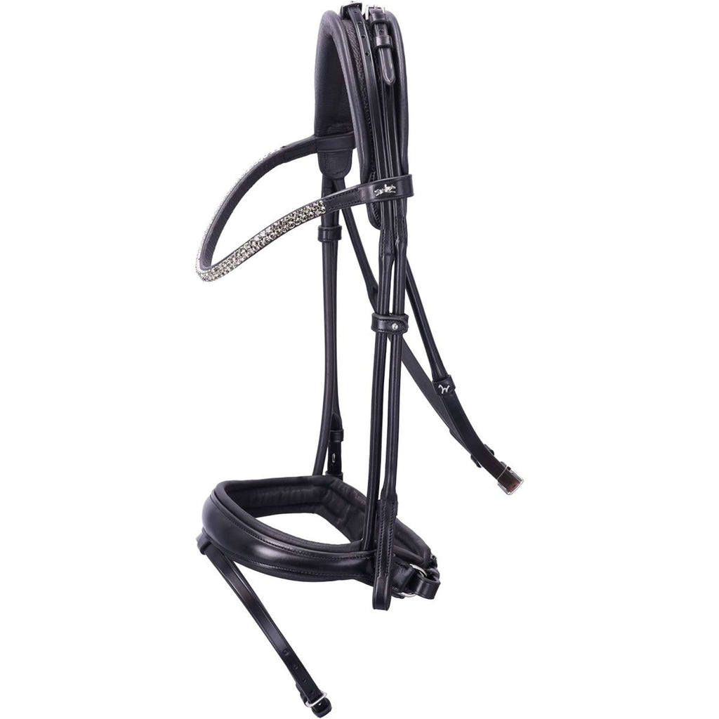 Schockemöhle Snaffle Bridle SP Isabell Werth Satchmo Black/Silver