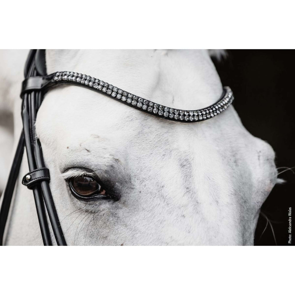 Schockemöhle Snaffle Bridle SP Isabell Werth Satchmo Black/Patent/Silver