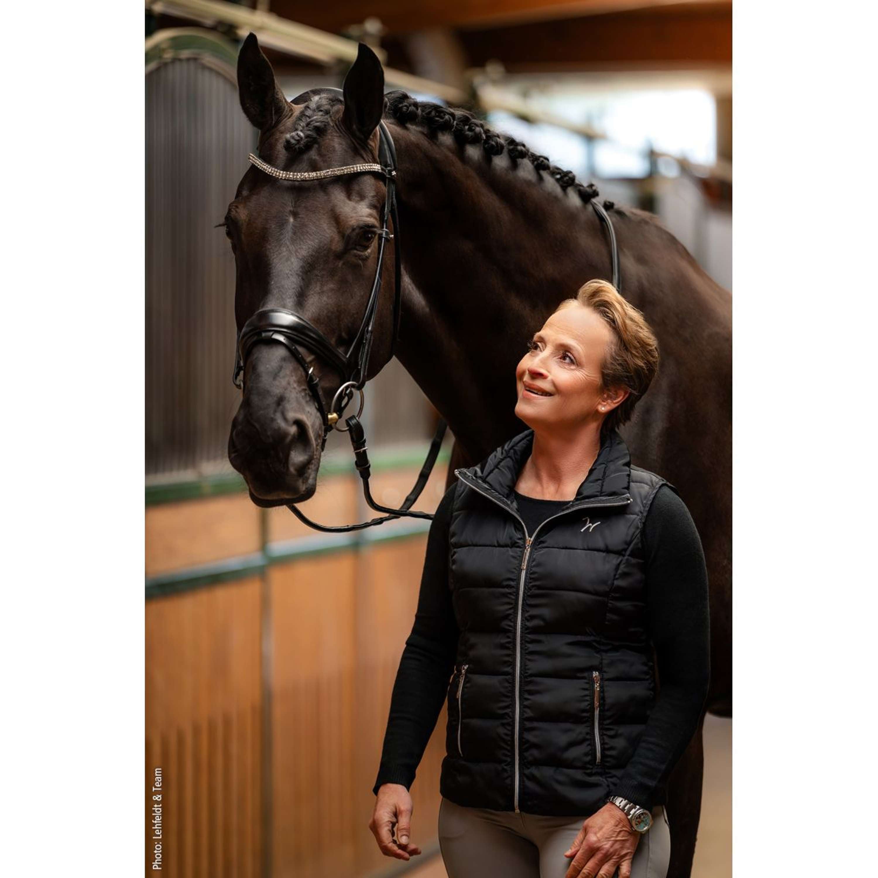 Schockemöhle Snaffle Bridle SP Isabell Werth Satchmo Black/Silver