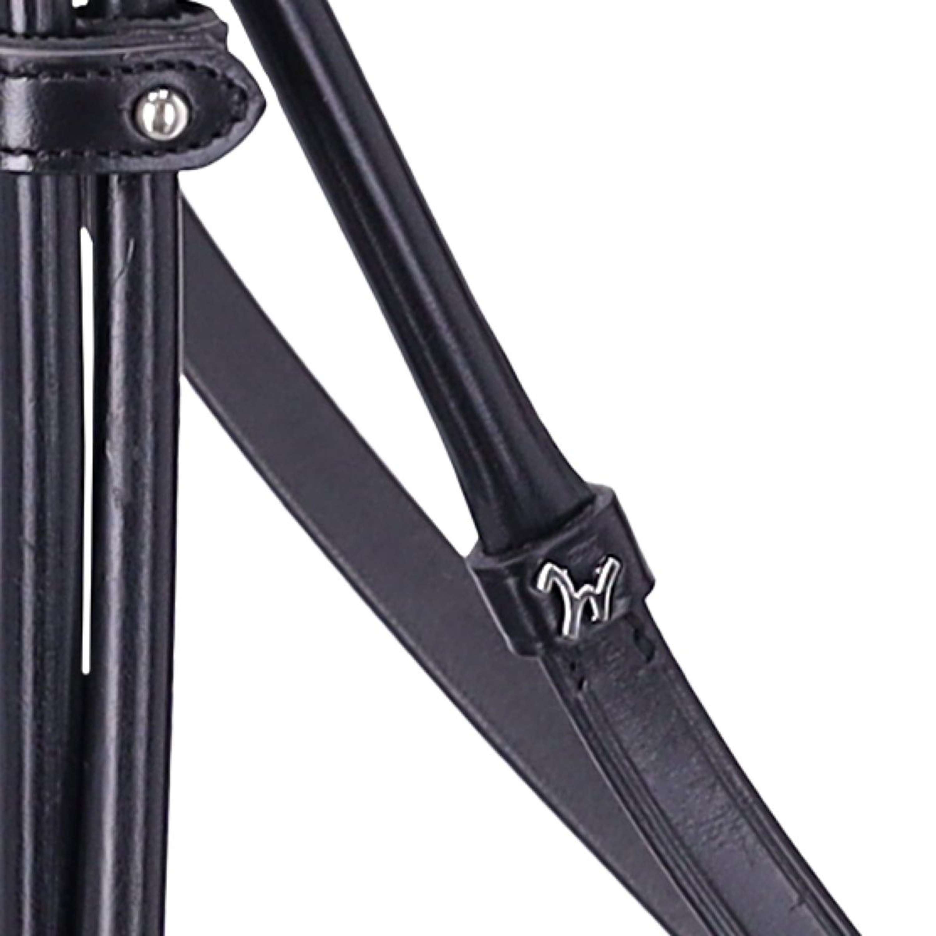 Schockemöhle Double Bridle SP Isabell Werth Bella Rose Black/Silver