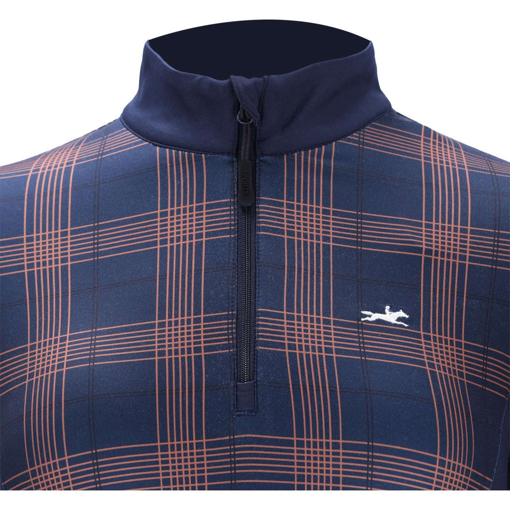 Schockemöhle Shirt SPXandra Navy Check