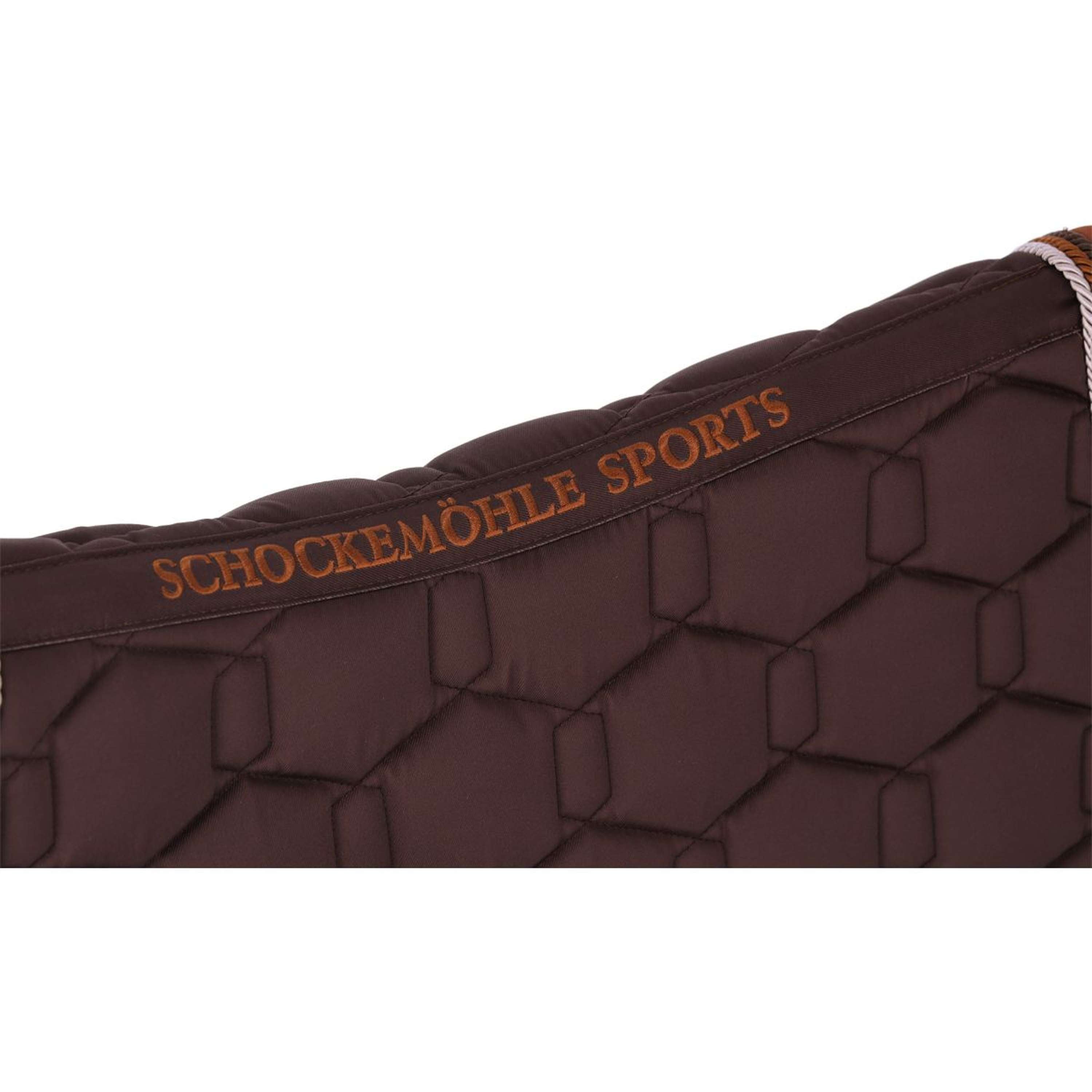 Schockemöhle Saddlepad Eco Comfort Dressage Mocca