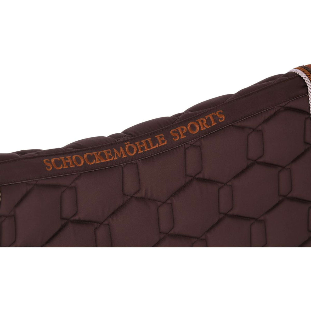 Schockemöhle Saddlepad Eco Comfort Dressage Mocca