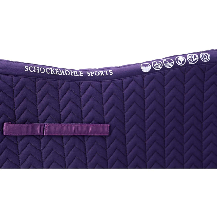 Schockemöhle Saddlepad SPCeramica Dressage Dark Purple
