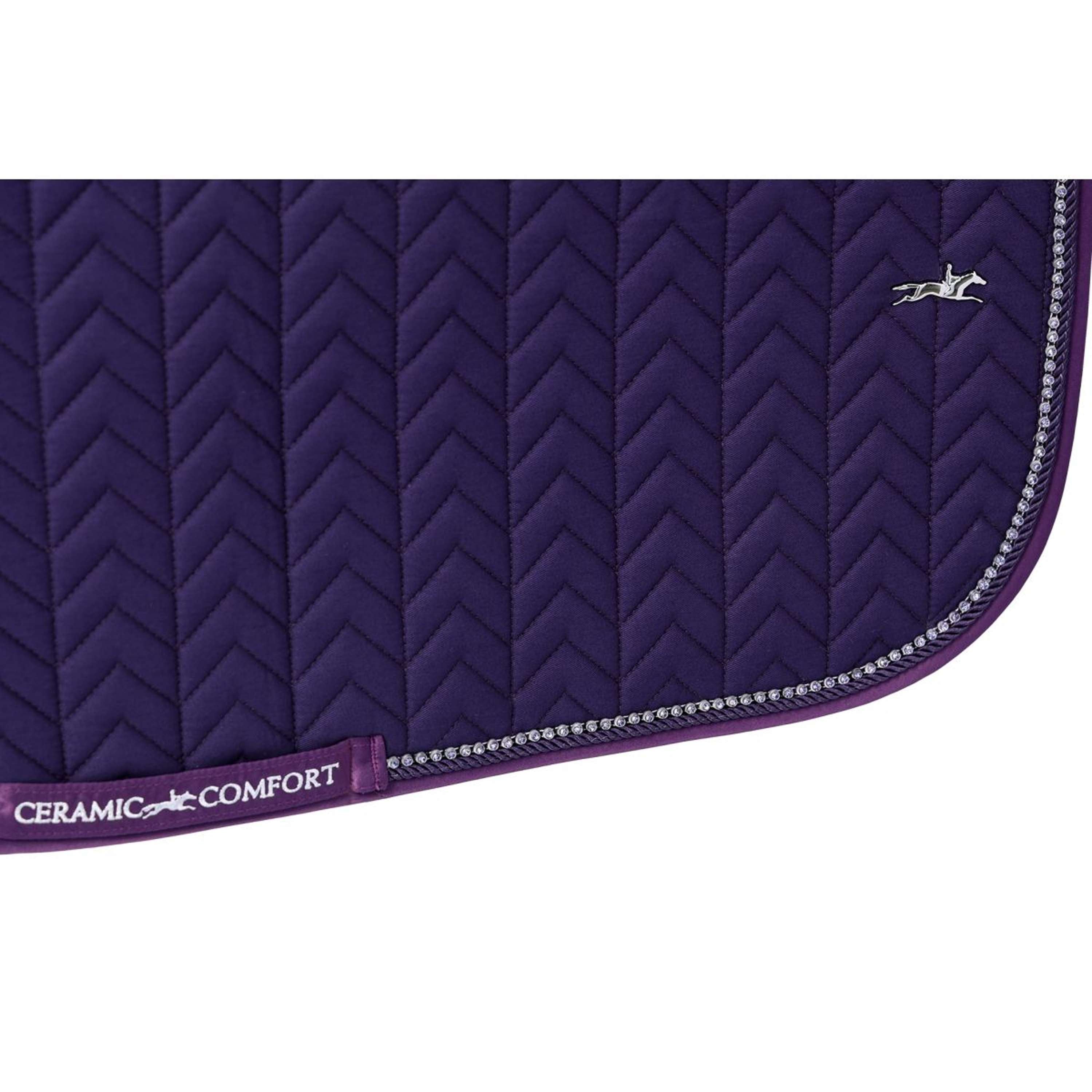 Schockemöhle Saddlepad SPCeramica Dressage Dark Purple