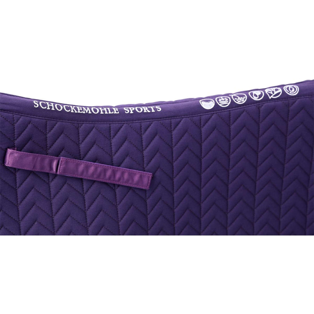 Schockemöhle Saddlepad SPCeramica Jumping Dark Purple