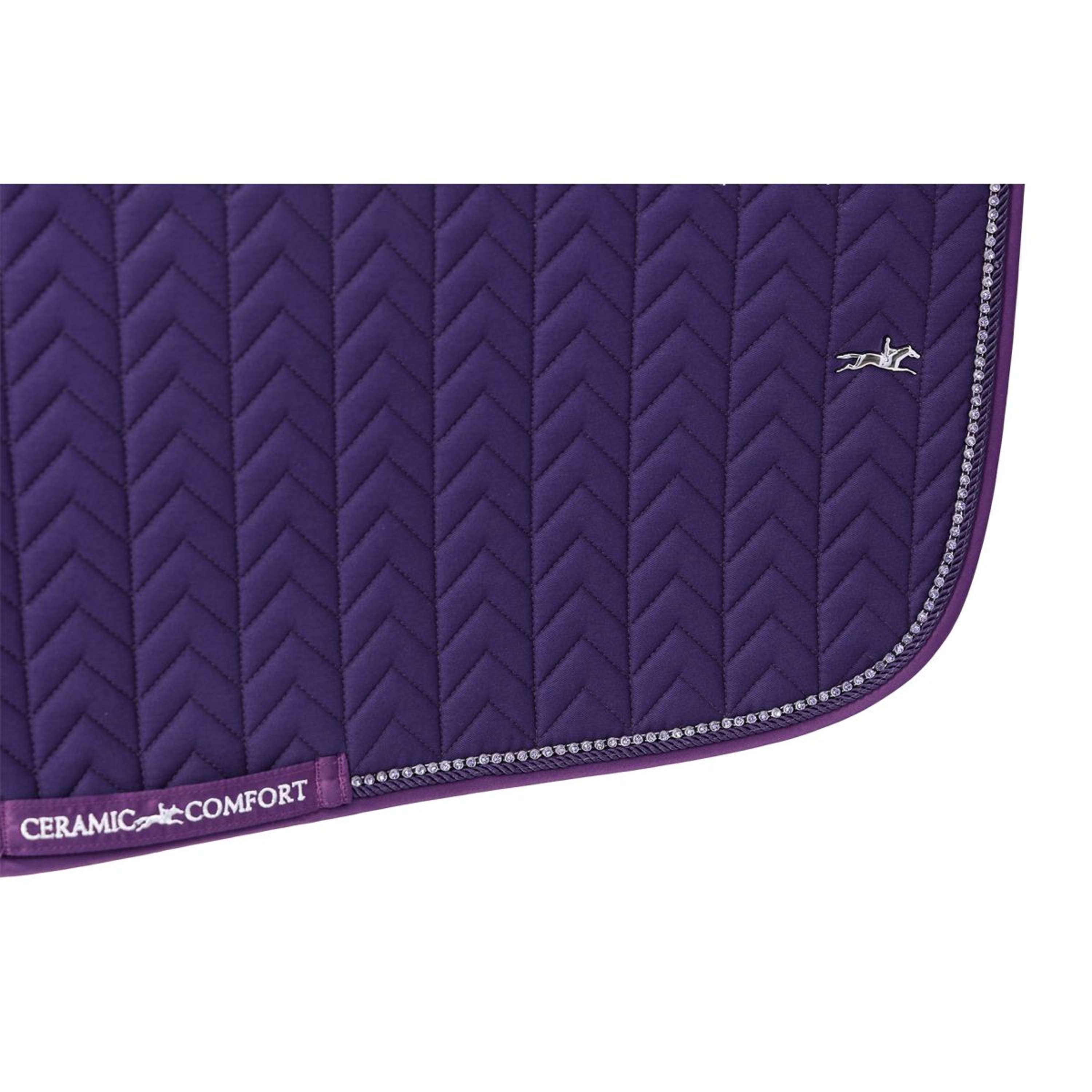 Schockemöhle Saddlepad SPCeramica Jumping Dark Purple