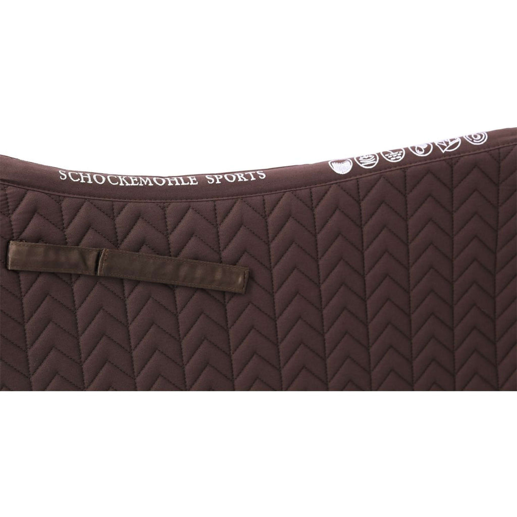Schockemöhle Saddlepad SPCeramica Jumping Mocca