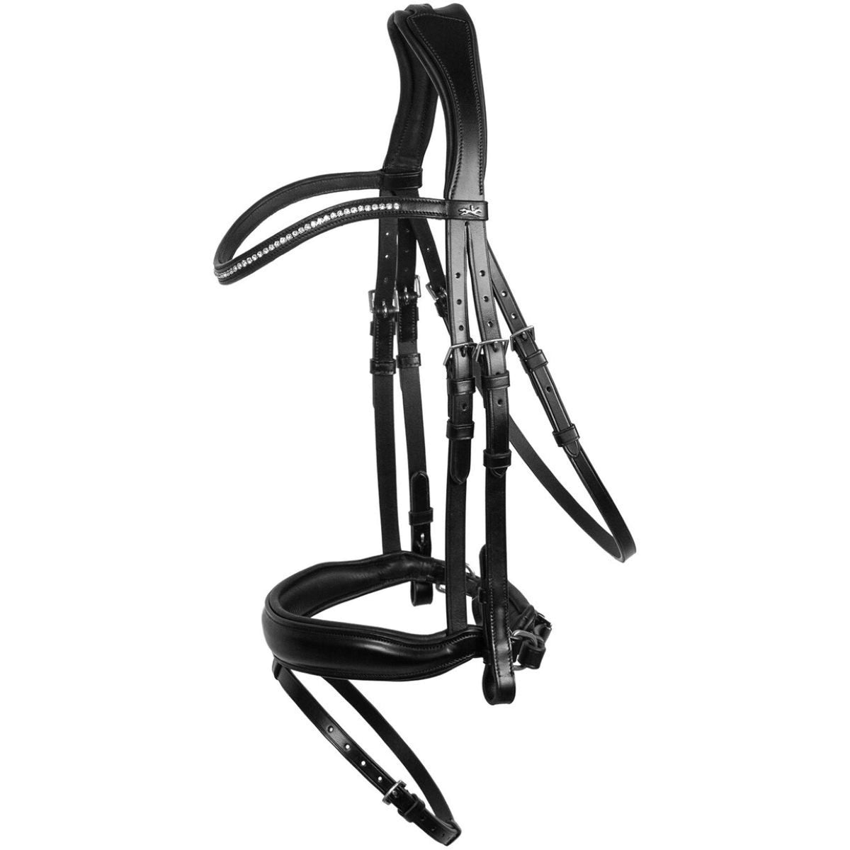 Schockemöhle Bridle Stanford Wide Black/Silver