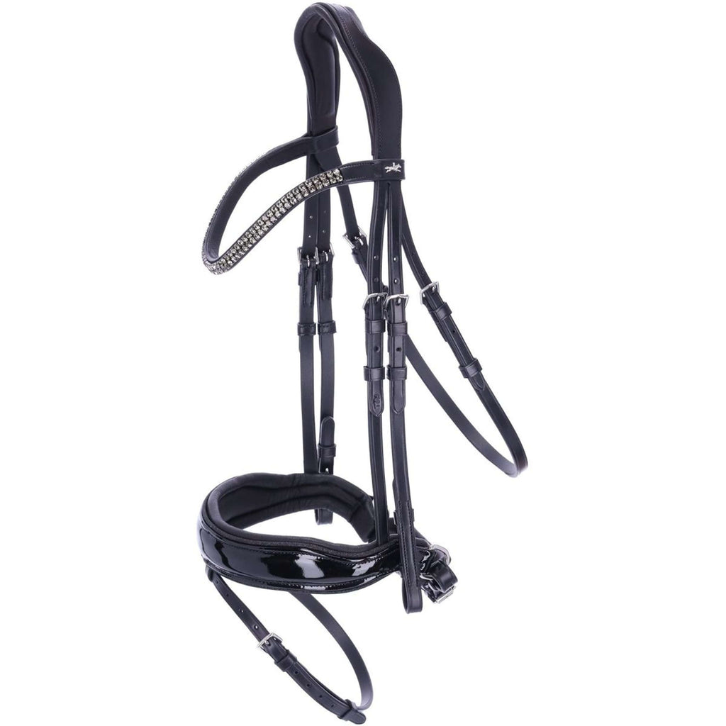 Schockemöhle Bridle Valencia Black/Patent/Silver