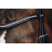 Schockemöhle Browband Diamond Select Black/Grey