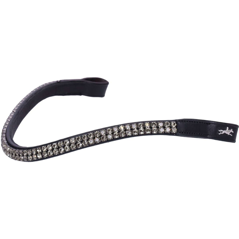 Schockemöhle Browband Valencia/Monticelli Black/Grey