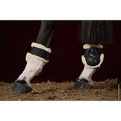 Schockemöhle Fetlock Boots Airflow Champion with Fur Black