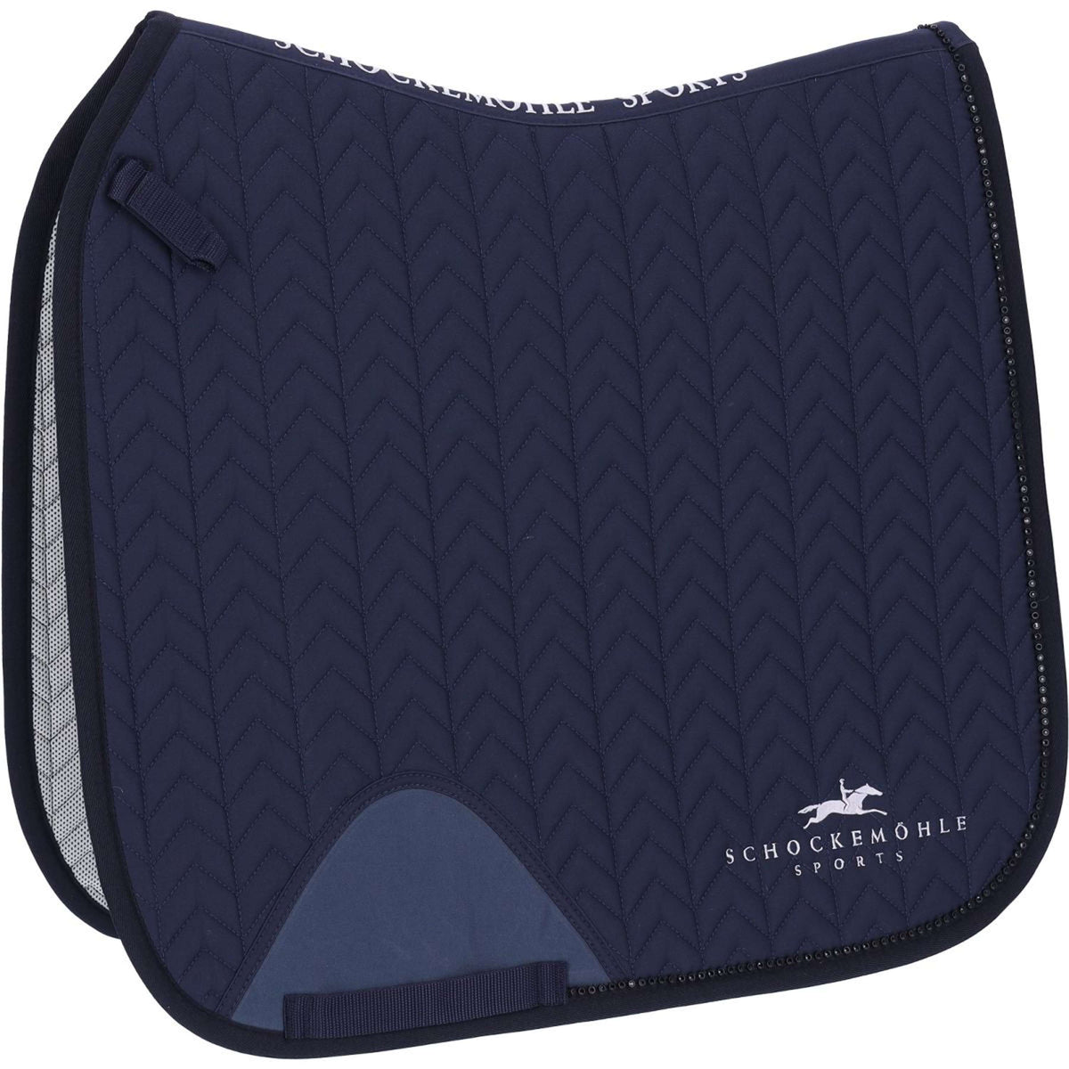 Schockemöhle Saddlepad Power Pad Logo Dressage Deep Night