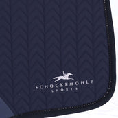 Schockemöhle Saddlepad Power Pad Logo Dressage Deep Night