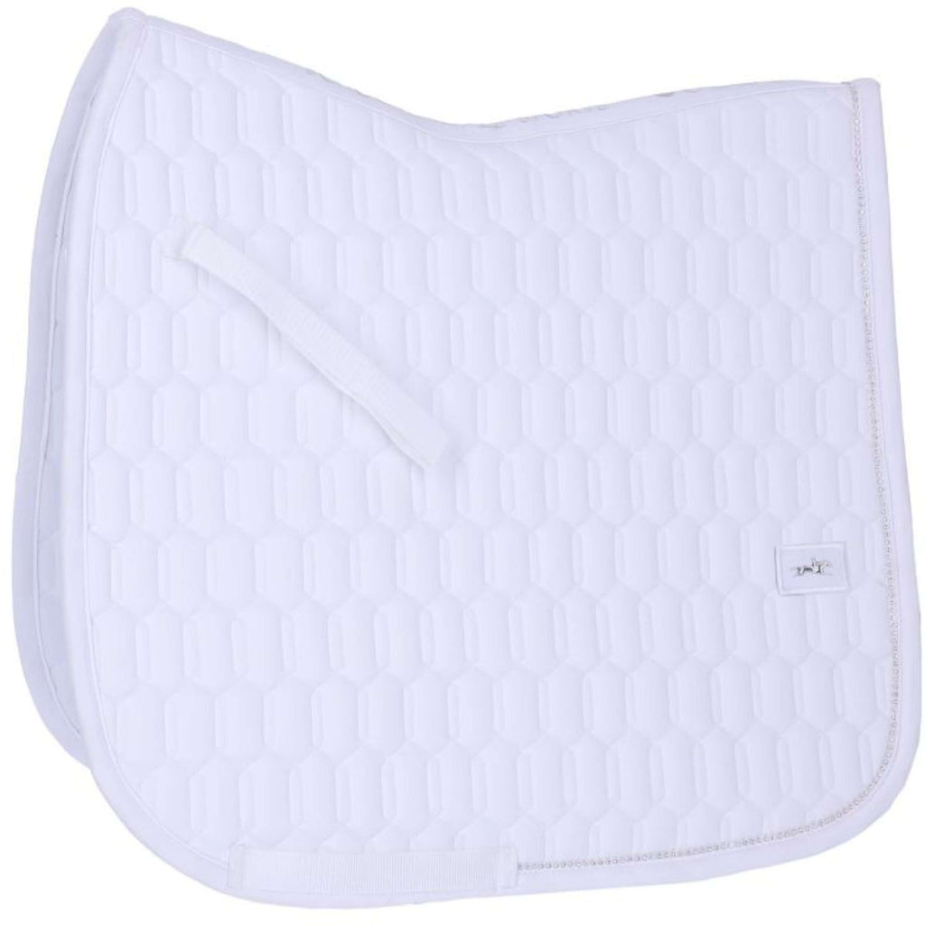 Schockemöhle Saddlepad Energy Dressage Crystal/White