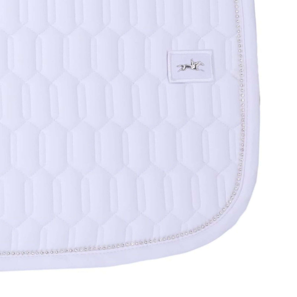Schockemöhle Saddlepad Energy Dressage Crystal/White