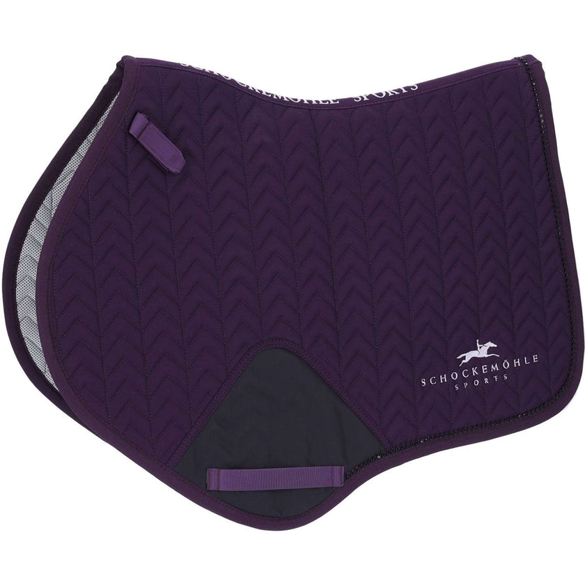 Schockemöhle Saddlepad Power Pad Logo Jumping Deep Mauve