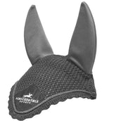 Schockemöhle Ear Net Air Silent Grey Melange