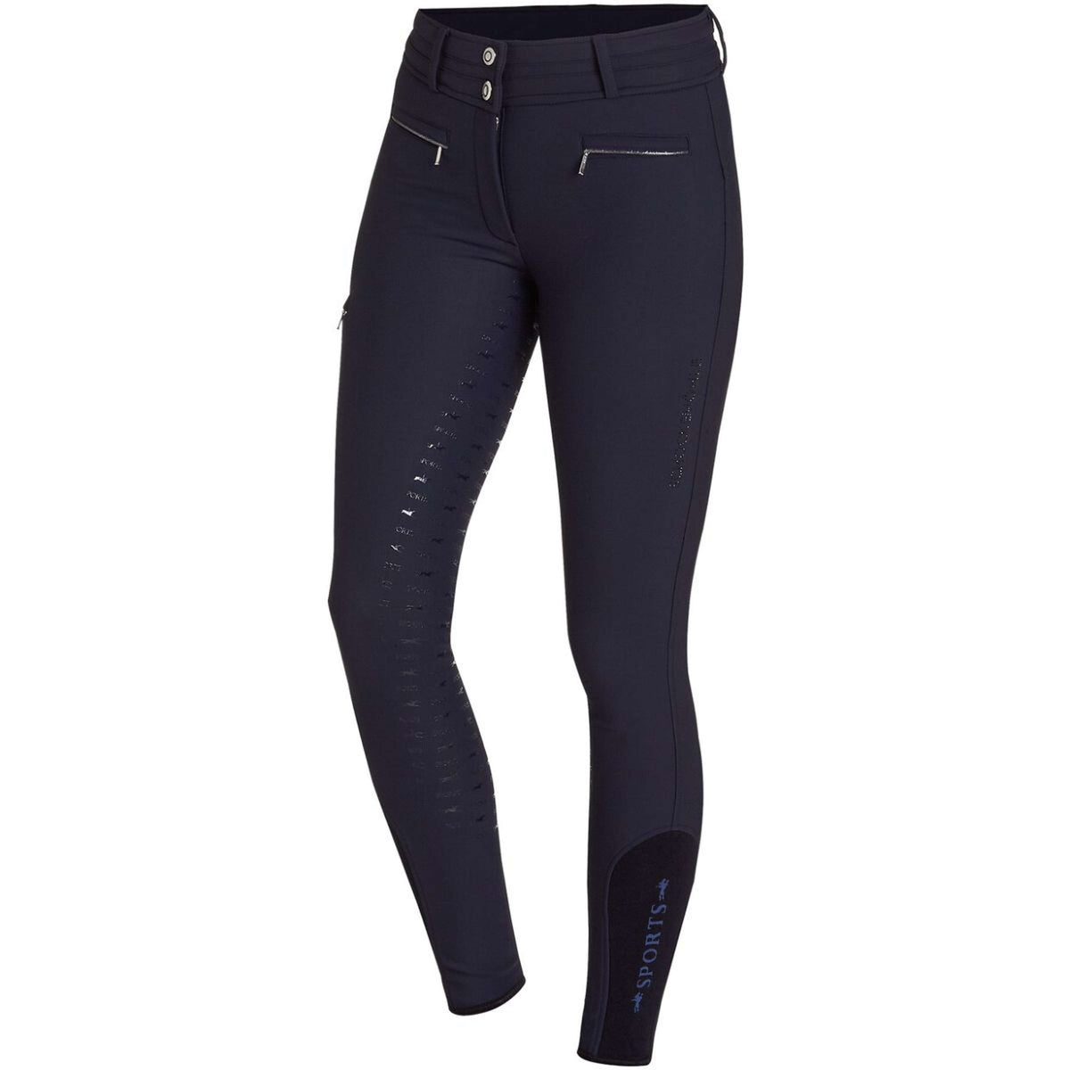 Schockemöhle Breeches Winter Heather Full Grip True Navy