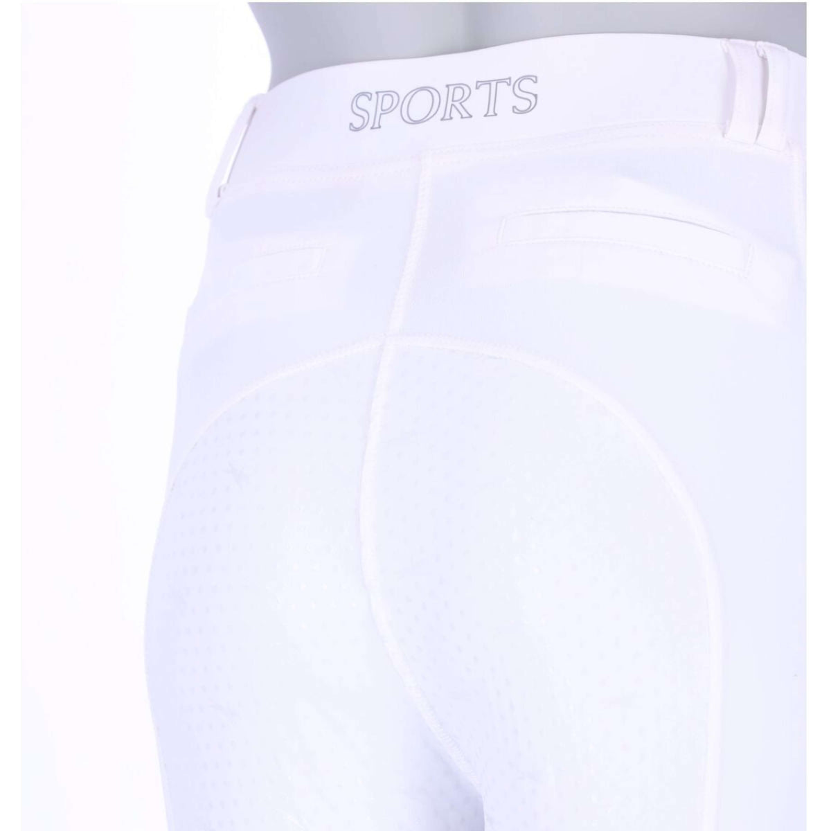 Schockemöhle Riding Legging New Pocket Full Grip Optical White