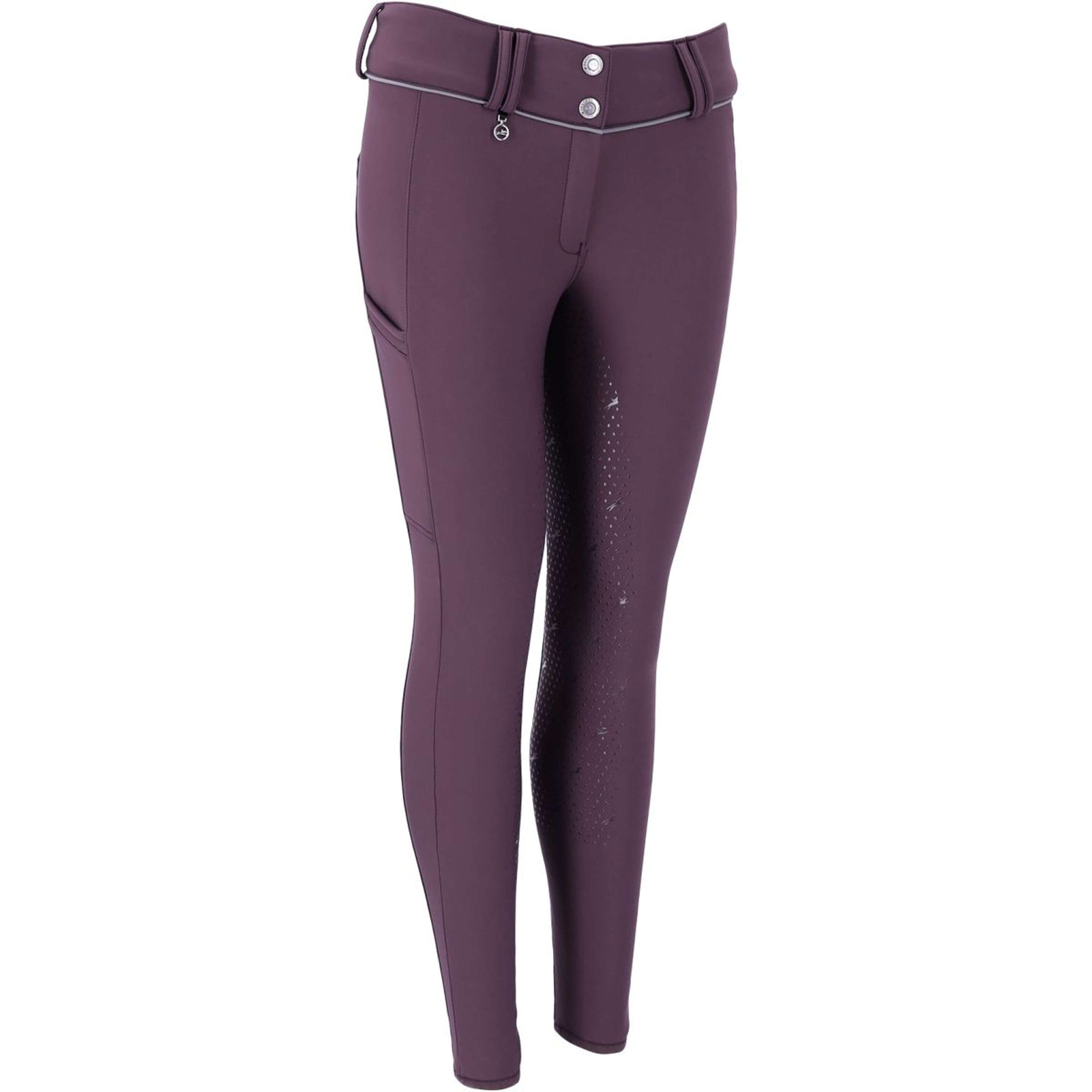 Schockemöhle Breeches Winter Carla Full Grip Deep Mauve