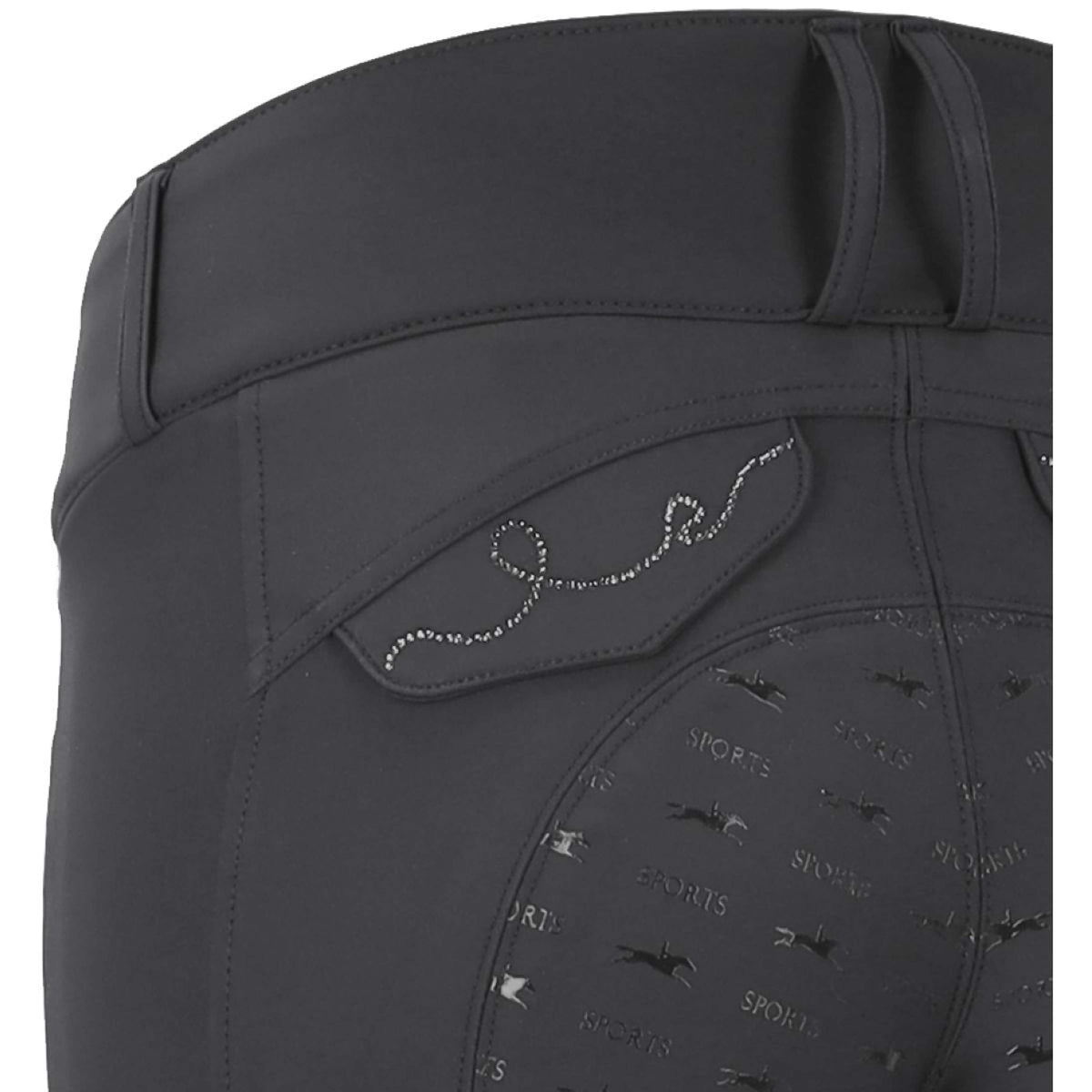 Schockemöhle Breeches Noelle Full Grip Graphite