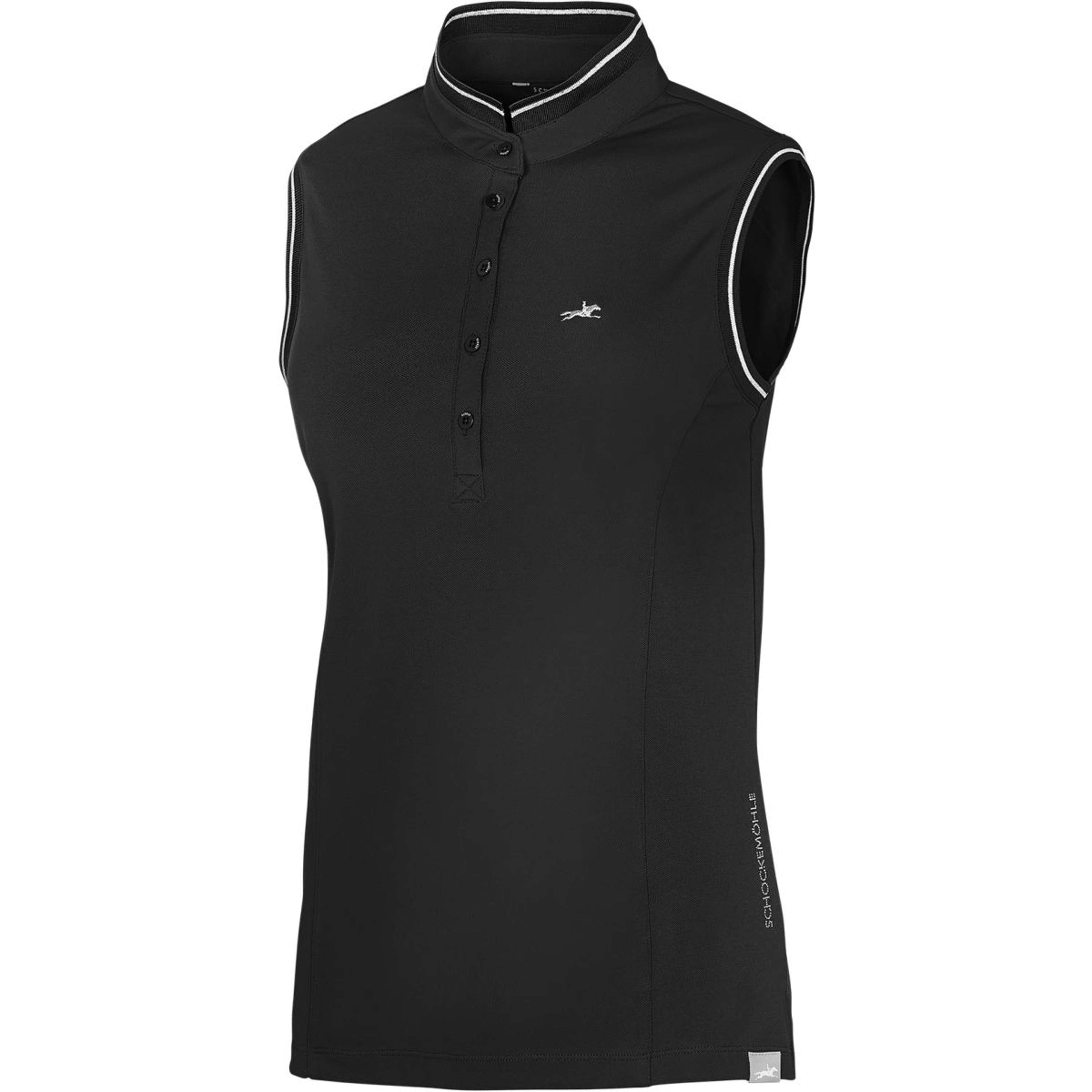 Schockemöhle Poloshirt Hanna Sleeveless Black