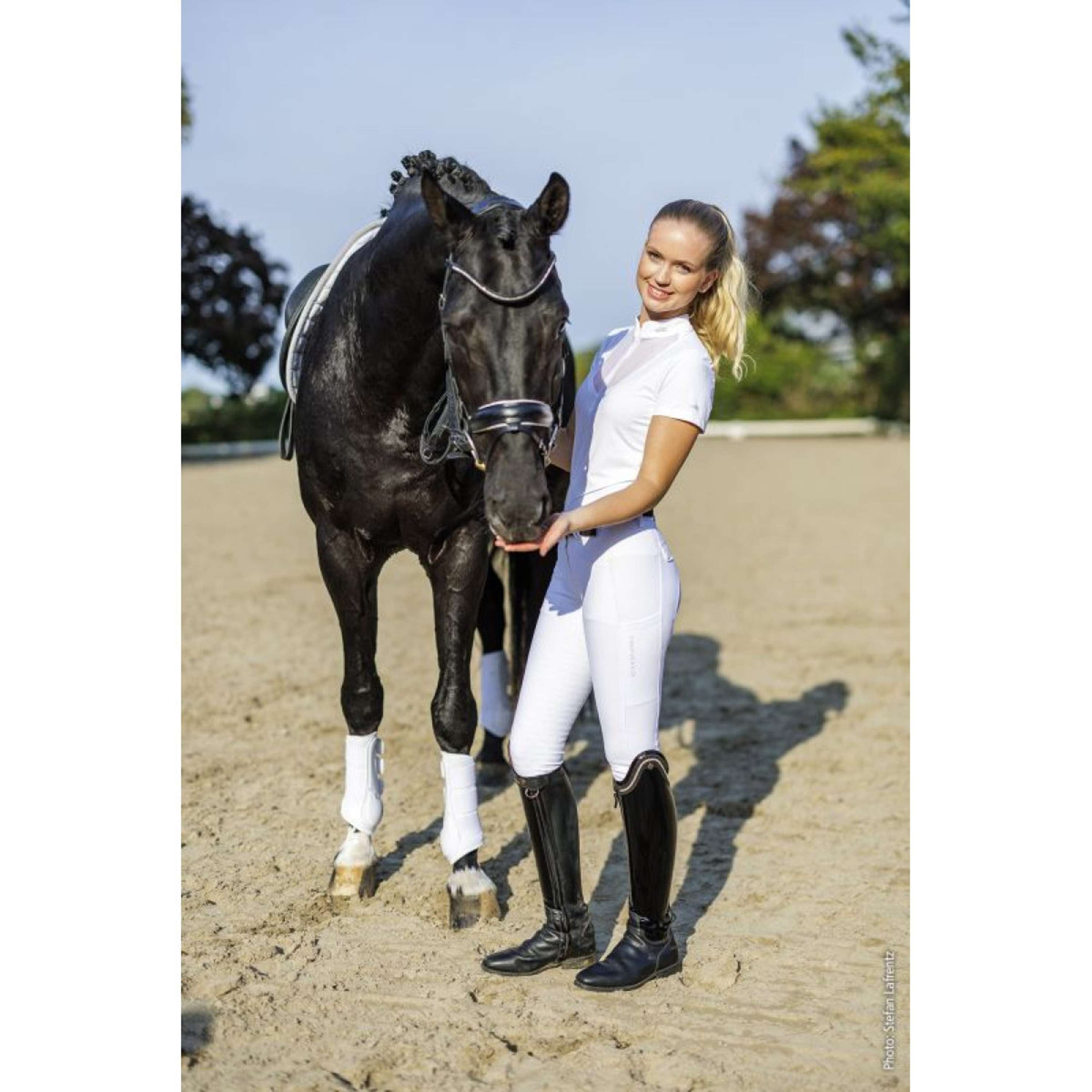 Schockemöhle Competition Shirt SPAnita Optical White