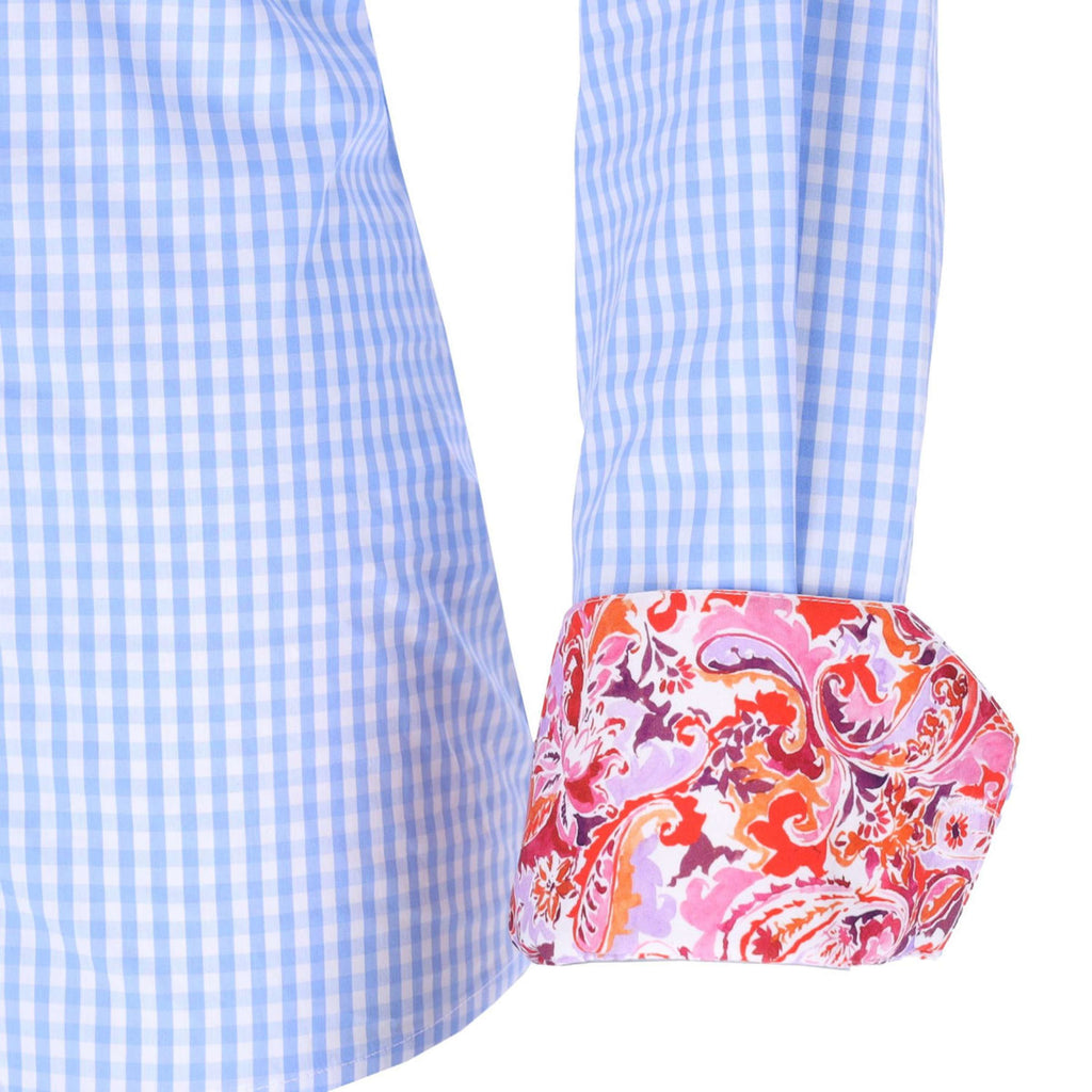 Schockemöhle Blouse FDL Eleonora Paisley L White/Blue