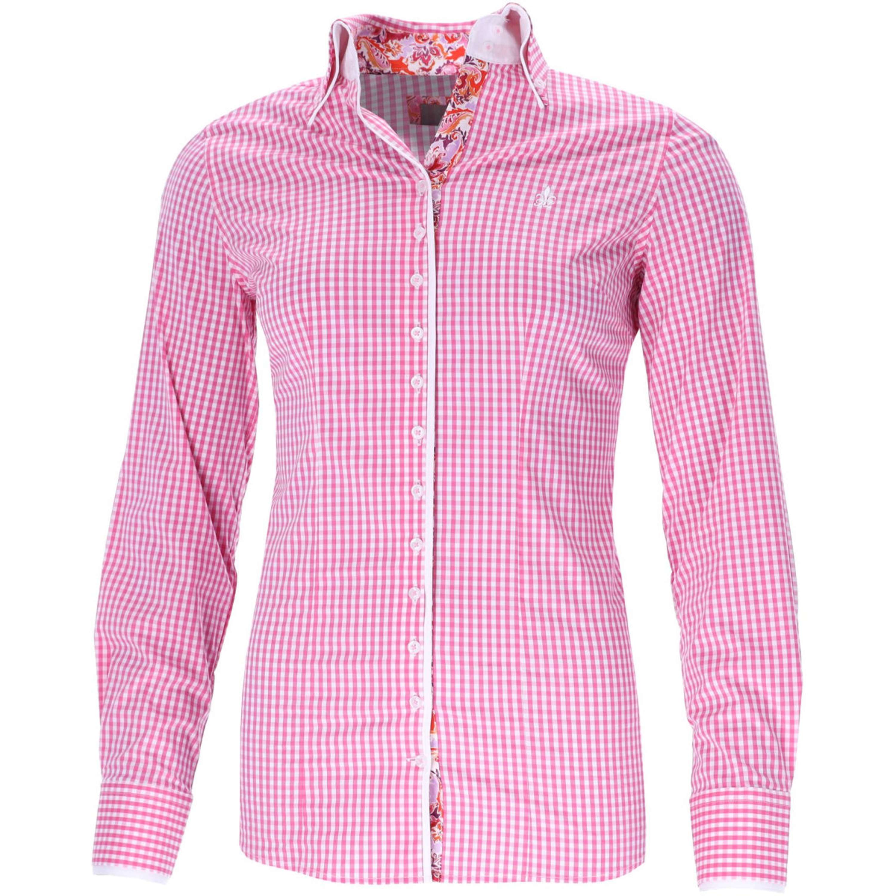 Schockemöhle Blouse FDL Eleonora Paisley L White/Pink
