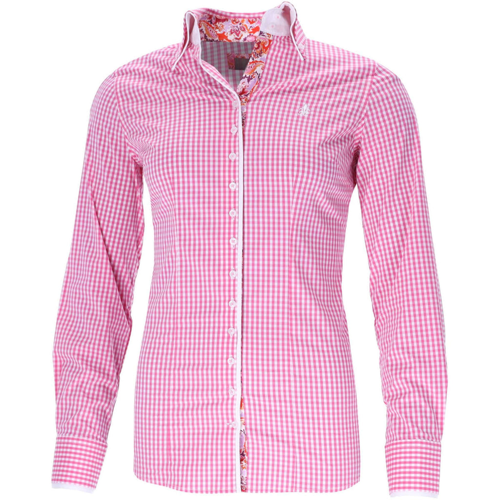 Schockemöhle Blouse FDL Eleonora Paisley L White/Pink