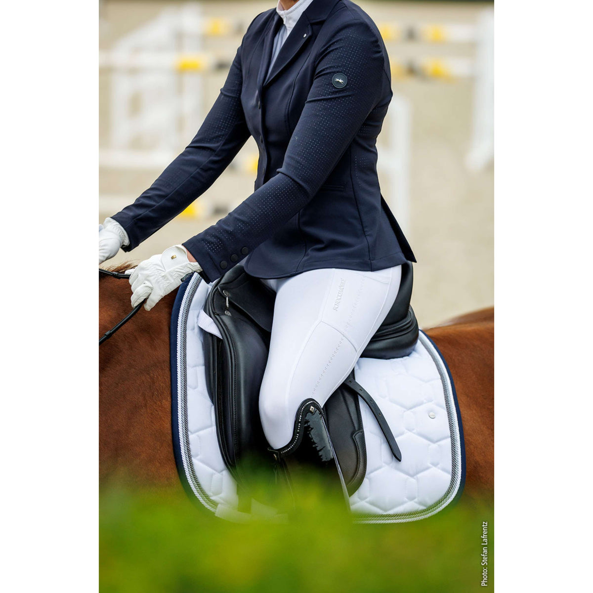 Schockemöhle Saddlepad SP Eco Comfort D Style Dressage White